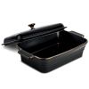 13" Stoneware Covered Baking Dish, Onyx