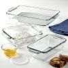 Glass Baking Dish Set, 7 Piece Glass Bakeware Set