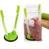 1pc Baggy Rack Holder For Food Prep Bag/Plastic Freezer Bag/Ziplock Bag Holder Stand, Meal Planning/prep Bag Holders